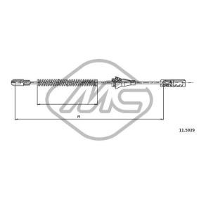 Handbremsseil 82545 von Metalcaucho günstig für 14,88 € online kaufen
