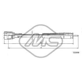 Acquista Cavo contachilometri da Metalcaucho online per 504 Pick-up a prezzi moderati