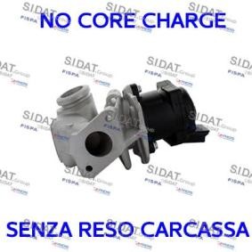 Compre Válvula EGR da SIDAT 83.613R a um preço baixo por 123,70 €