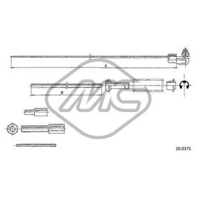 Gaszug für RENAULT von Metalcaucho