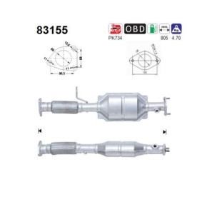 Acquista Catalizzatore da AS 83155 a buon mercato per soli 460,55 €