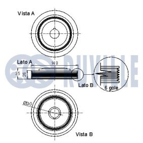 Radlagersatz 8623 von RUVILLE günstig für 163,92 € online kaufen