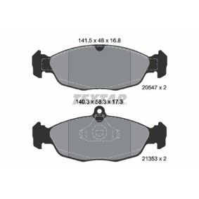 Bremsscheiben und -beläge 89000800 von TEXTAR günstig für 274,92 € online kaufen