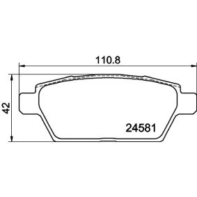 Hauptbremszylinder für FORD von HELLA
