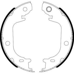 Comprar Zapata de freno de mano de HELLA 8DA 355 051-201 a bajo precio de 33,48 €