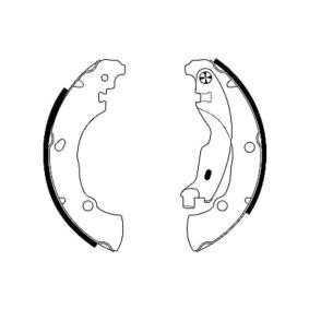 Bremsensatz, Trommelbremse 8DB 355 005-171 von HELLA günstig für 294,20 € online kaufen