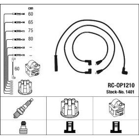 Comprar Juego de cables de encendido de NGK 1401 a bajo precio de 29,19 €
