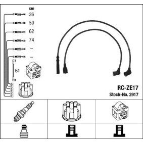 Comprar Juego de cables de encendido de NGK 2917 a bajo precio de 47,35 €