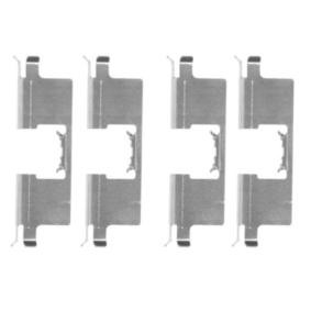 Compre Kit de acessórios, pastilhas de travão da HELLA 8DZ 355 204-651 a um preço baixo por 10,41 €