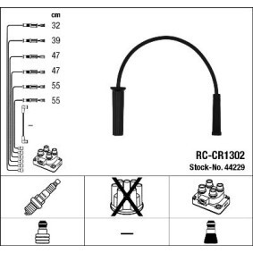 Acquista Kit cavi candele da NGK 44229 a buon mercato per soli 46,42 €