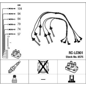 Acquista Kit cavi candele da NGK 8575 a buon mercato per soli 205,66 €