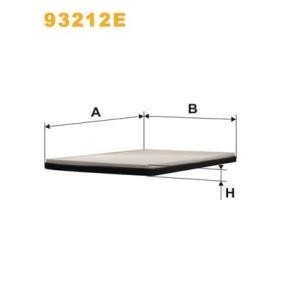 Compre Filtro, ar do habitáculo da WIX FILTERS 93212E a um preço baixo por 13,58 €