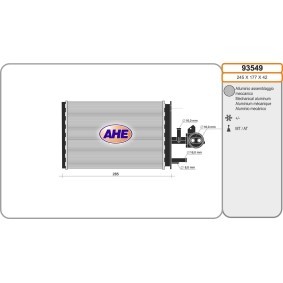 Comprar Radiador de calefacción de AHE 93549 a bajo precio de 48,24 €