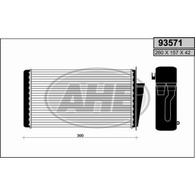 Comprar Radiador de calefacción de AHE 93571 a bajo precio de 40,46 €
