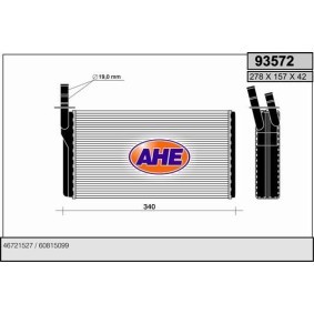 Comprar Radiador de calefacción de AHE 93572 a bajo precio de 27,02 €