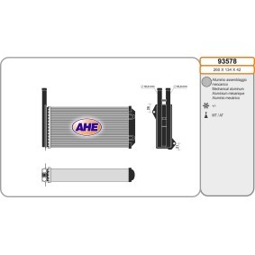 Compre Radiador da chaufage de AHE online para ESCORT IV (GAF, AWF, ABFT) a preços moderados