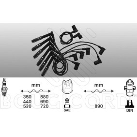 Zündleitungssatz für MERCEDES-BENZ von EFI AUTOMOTIVE