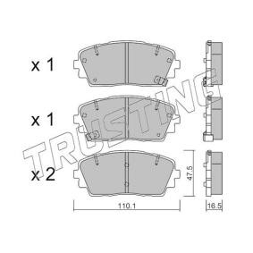 Bremsbeläge 957.0 von TRUSTING günstig für 105,28 € online kaufen