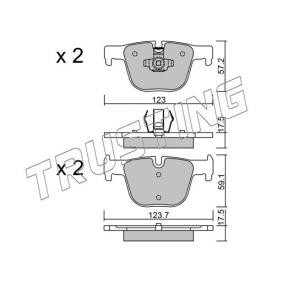 Bremsbeläge 979.0 von TRUSTING günstig für 83,44 € online kaufen