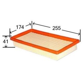 Køb Luftfilter af JS ASAKASHI A9420 til den lave pris 528,62 DKK