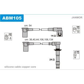 Zündleitungssatz ABM105 von JANMOR günstig für 176,63 € online kaufen