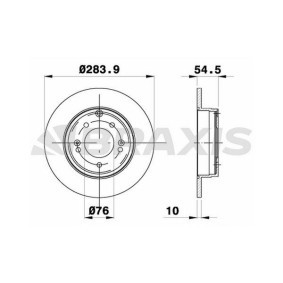 Bremsscheibe AE0675 von BRAXIS günstig für 62,03 € online kaufen