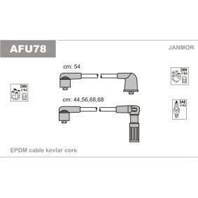 Acquista Kit cavi candele da JANMOR AFU78 a buon mercato per soli 19,63 €