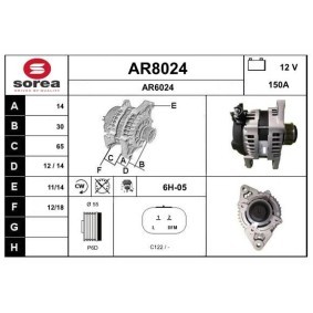Lichtmaschine AR8024 von SNRA günstig für 281,48 € online kaufen