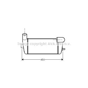 Køb Intercooler af PRASCO AU4124 til den lave pris 8659,15 DKK