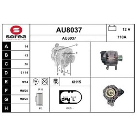 Køb Generator af SNRA AU8037 til den lave pris 1823,53 DKK
