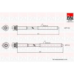 Compre Tornillos de culata de FAI AutoParts online para HILUX Todo terreno, cerrada (RZN1_, LN1_) a precios moderados