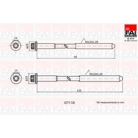 Zylinderkopfschraubensatz für KIA von FAI AutoParts