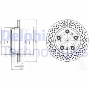 Achetez des Kit de roulement de roue DELPHI BK1220 à prix pour 107,98 €