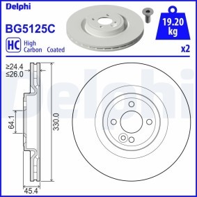 Achetez des Kit de roulement de roue DELPHI BK519 à prix pour 89,11 €