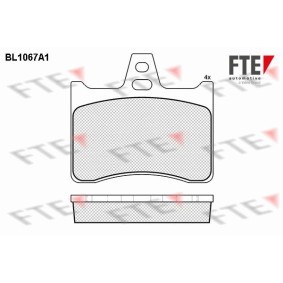 Bremsbeläge BL1067A1 von FTE günstig für 52,49 € online kaufen