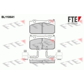 Bremsbeläge BL1186A1 von FTE günstig für 45,43 € online kaufen