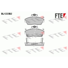 Acquista Kit pastiglie freni da FTE BL1223B2 a buon mercato per soli 85,66 €