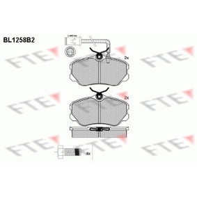 Bremsbeläge für ALFA ROMEO von FTE