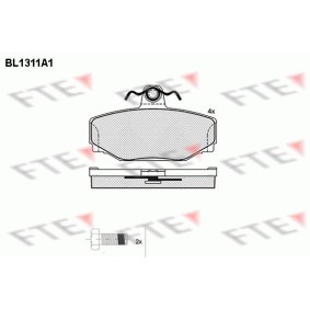 Bremsbeläge BL1311A1 von FTE günstig für 26,84 € online kaufen