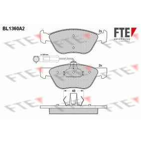 Bremsbeläge BL1360A2 von FTE günstig für 40,68 € online kaufen