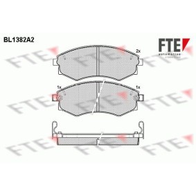 Bremsbeläge BL1382A2 von FTE günstig für 58,92 € online kaufen