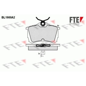 Bremsbeläge von FTE