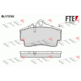 Bremsbeläge BL1737A2 von FTE günstig für 107,21 € online kaufen