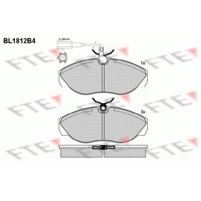 Bremsbeläge BL1812B4 von FTE günstig für 40,86 € online kaufen
