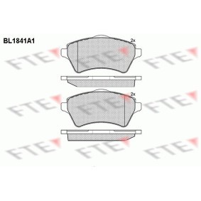 Bremsbeläge BL1841A1 von FTE günstig für 45,03 € online kaufen