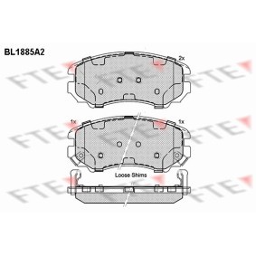 Bremsbeläge BL1885A2 von FTE günstig für 33,37 € online kaufen