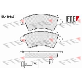 Bremsbeläge BL1892A3 von FTE günstig für 40,35 € online kaufen