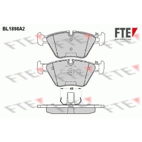 Compre Pastilhas de travão da FTE BL1898A2 a um preço baixo por 94,78 €