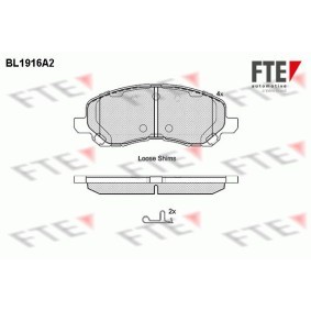 Bremsbeläge BL1916A2 von FTE günstig für 29,84 € online kaufen
