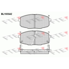 Bremsbeläge BL1935A2 von FTE günstig für 34,55 € online kaufen